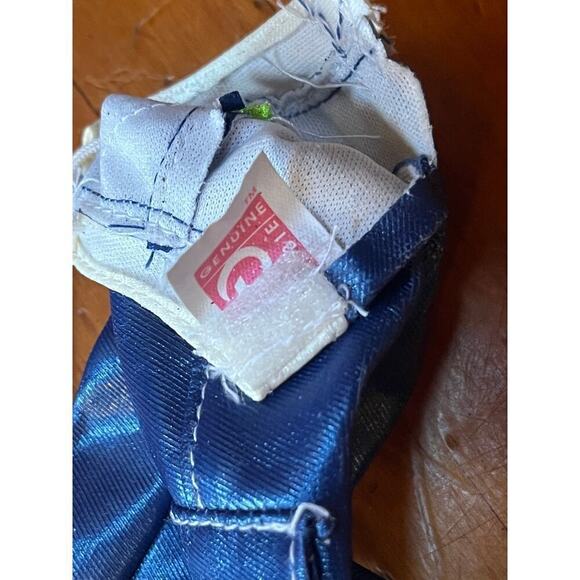 Barbie Modern Model Blue Leather Pants w/ pockets & drawstring. Shimmery! - Picture 4 of 4